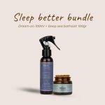 Sleep Better Bundle<br>(Dream On + Deep Sea Bath Salt)