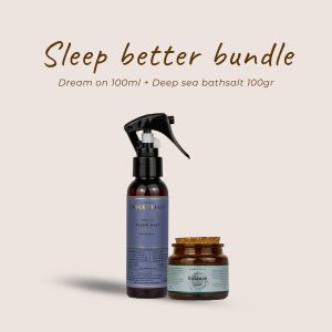 Sleep Better Bundle<br>(Dream On + Deep Sea Bath Salt)