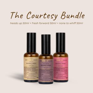 The Courtesy Bundle<br>(Heads Up + Fresh Forward + None to Whiff)